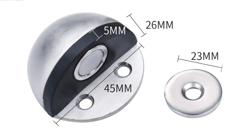 Tope Puerta Magnético Anti Golpe/cierre Con Imán