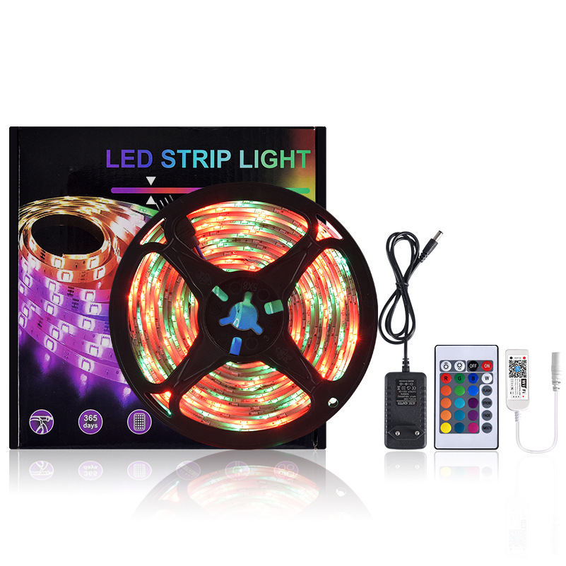 Tira De Luz Led Wifi 5/10 Metros Versión 5050 300 Rgb Cortable