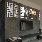 Espejo Vinilo Pared Adhesivo Jm339 Decorativo Acrílico