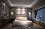 Panel Decorativo 3D Blanco D004 Pvc 50×50 cm (4 Láminas- 1 M2)