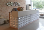 Panel Decorativo 3D Blanco D004 Pvc 50×50 cm (4 Láminas- 1 M2)