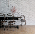 Panel Decorativo 3D Blanco D067 Pvc 50×50 cm (4 Láminas- 1 M2)