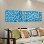Espejo Vinilo De Pared Adhesivo Jm280 Decorativo Acrílico