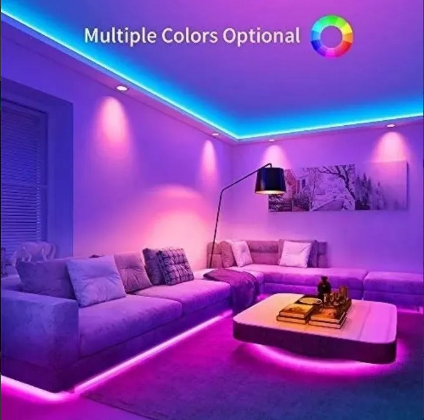 Tira De Luz Led Wifi 5/10 Metros Versión 5050 300 Rgb Cortable