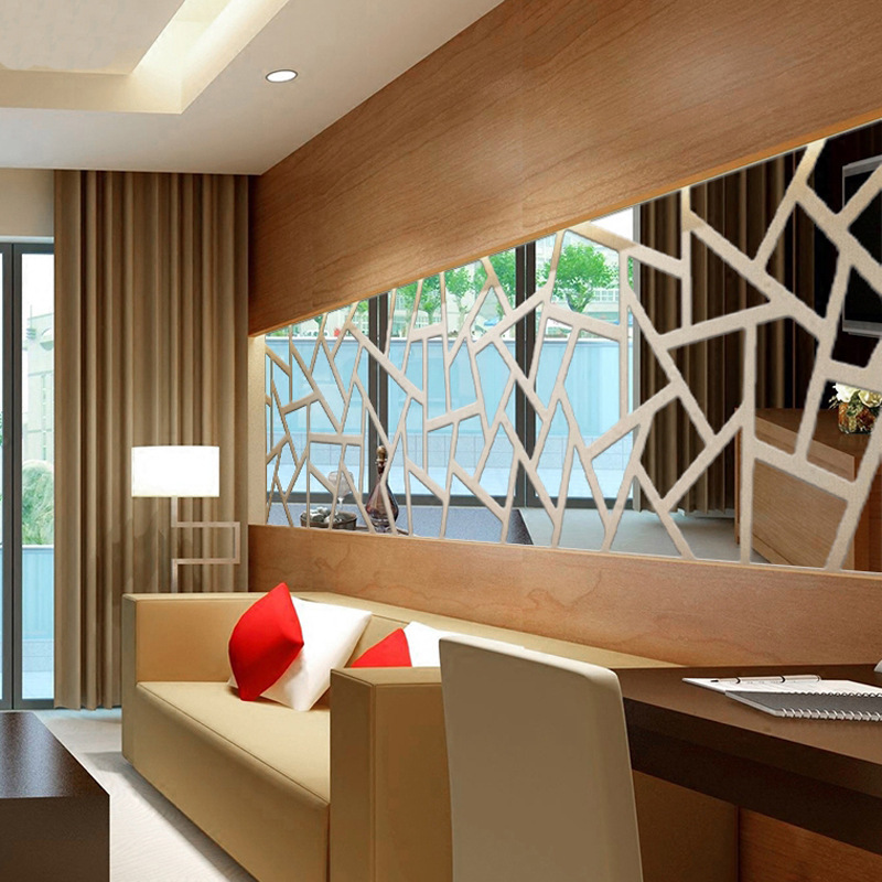 Espejo Vinilo De Pared Adhesivo Jm280 Decorativo Acrílico