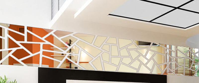Espejo Vinilo De Pared Adhesivo Jm280 Decorativo Acrílico