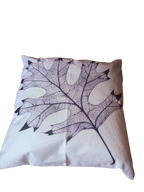 fundas de cojín hojas otoñales diseño hoja arce