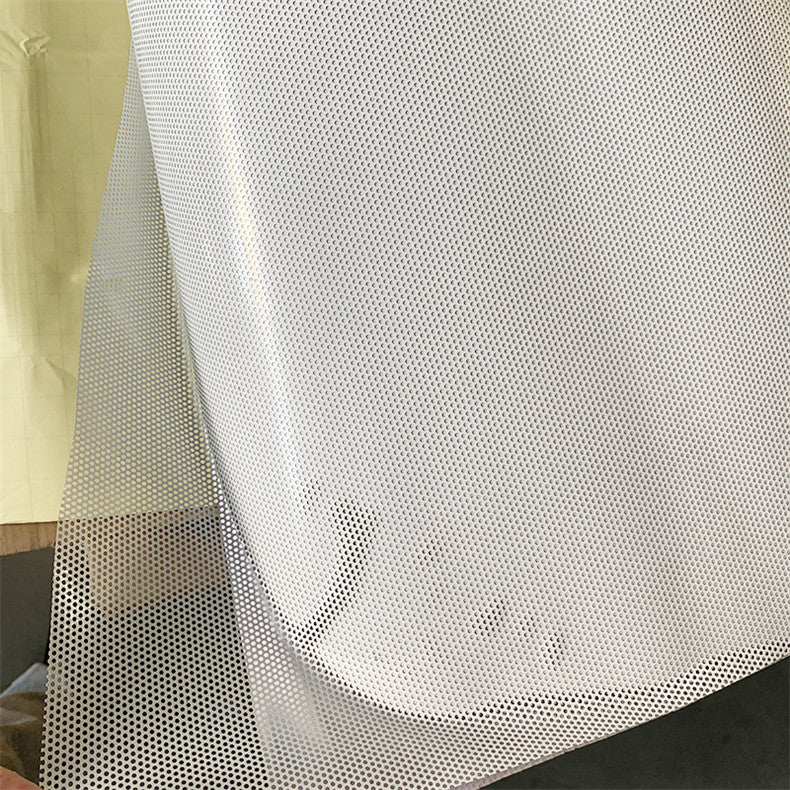 Vinilo Microperforado Visión Unidireccional Blanco Ventana