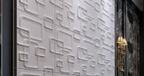 Panel Decorativo 3D variaciones D012 Pvc 50×50 cm (4 Láminas- 1 M2)