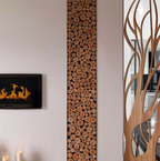 Espejo Vinilo Pared Adhesivo Jm332 Decorativo Acrílico Árbol