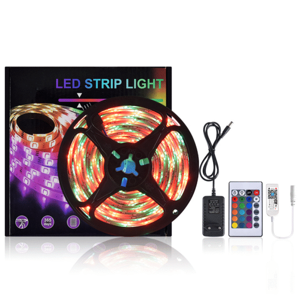 Tira De Luz Led Wifi 5/10 Metros Versión 5050 300 Rgb Cortable