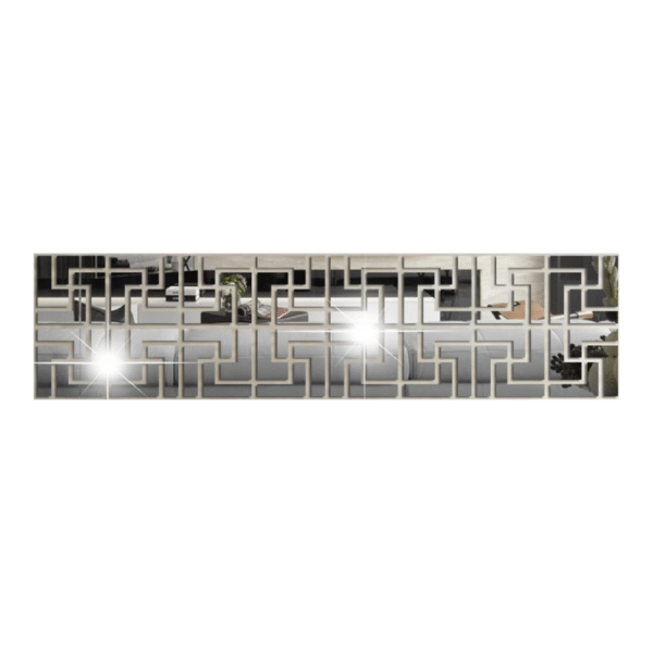 Espejo Vinilo Pared Adhesivo Jm339 Decorativo Acrílico